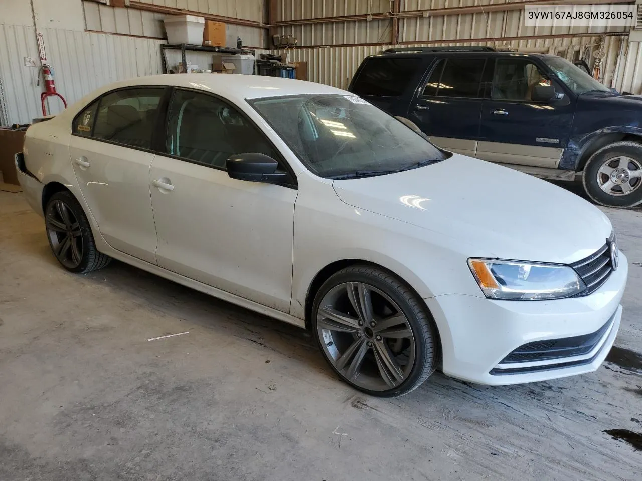 2016 Volkswagen Jetta S VIN: 3VW167AJ8GM326054 Lot: 75640214