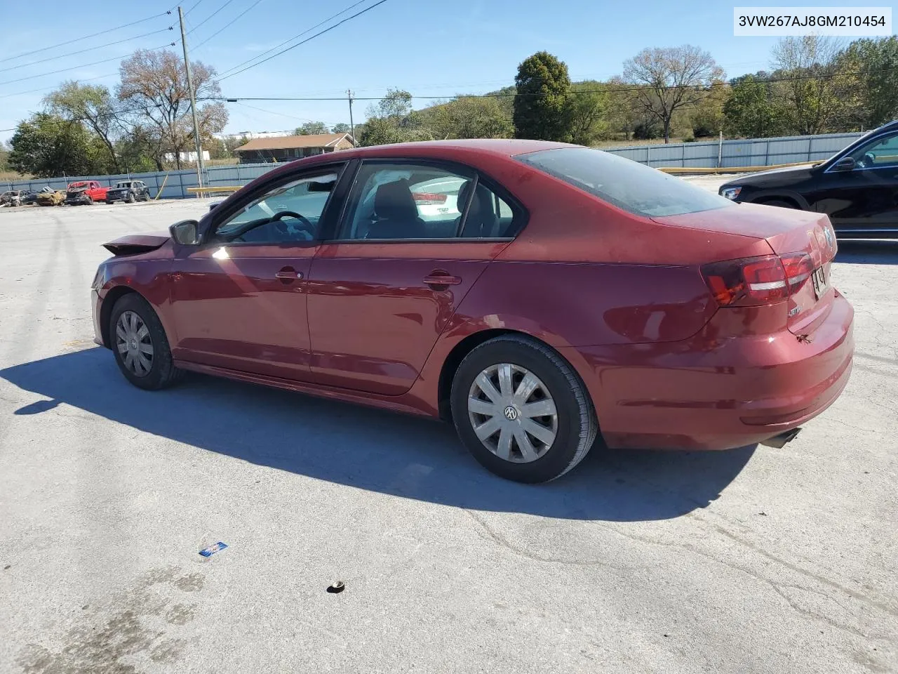 3VW267AJ8GM210454 2016 Volkswagen Jetta S