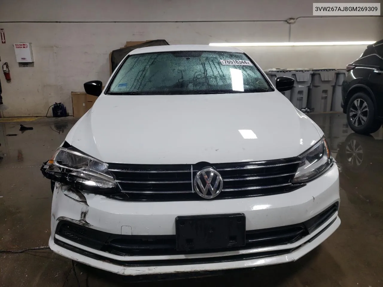 2016 Volkswagen Jetta S VIN: 3VW267AJ8GM269309 Lot: 76518344