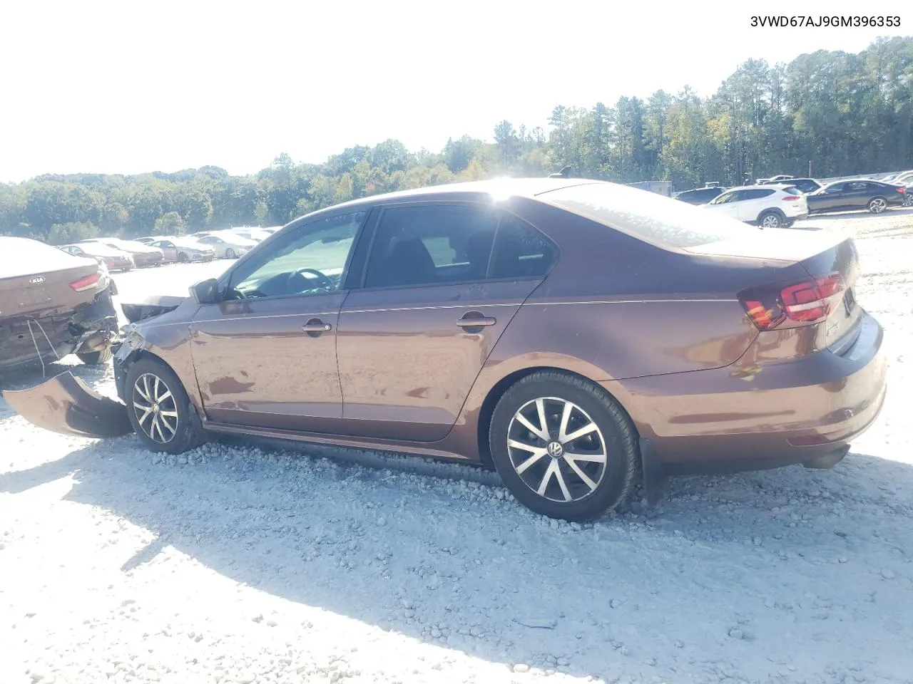 2016 Volkswagen Jetta Se VIN: 3VWD67AJ9GM396353 Lot: 76599954