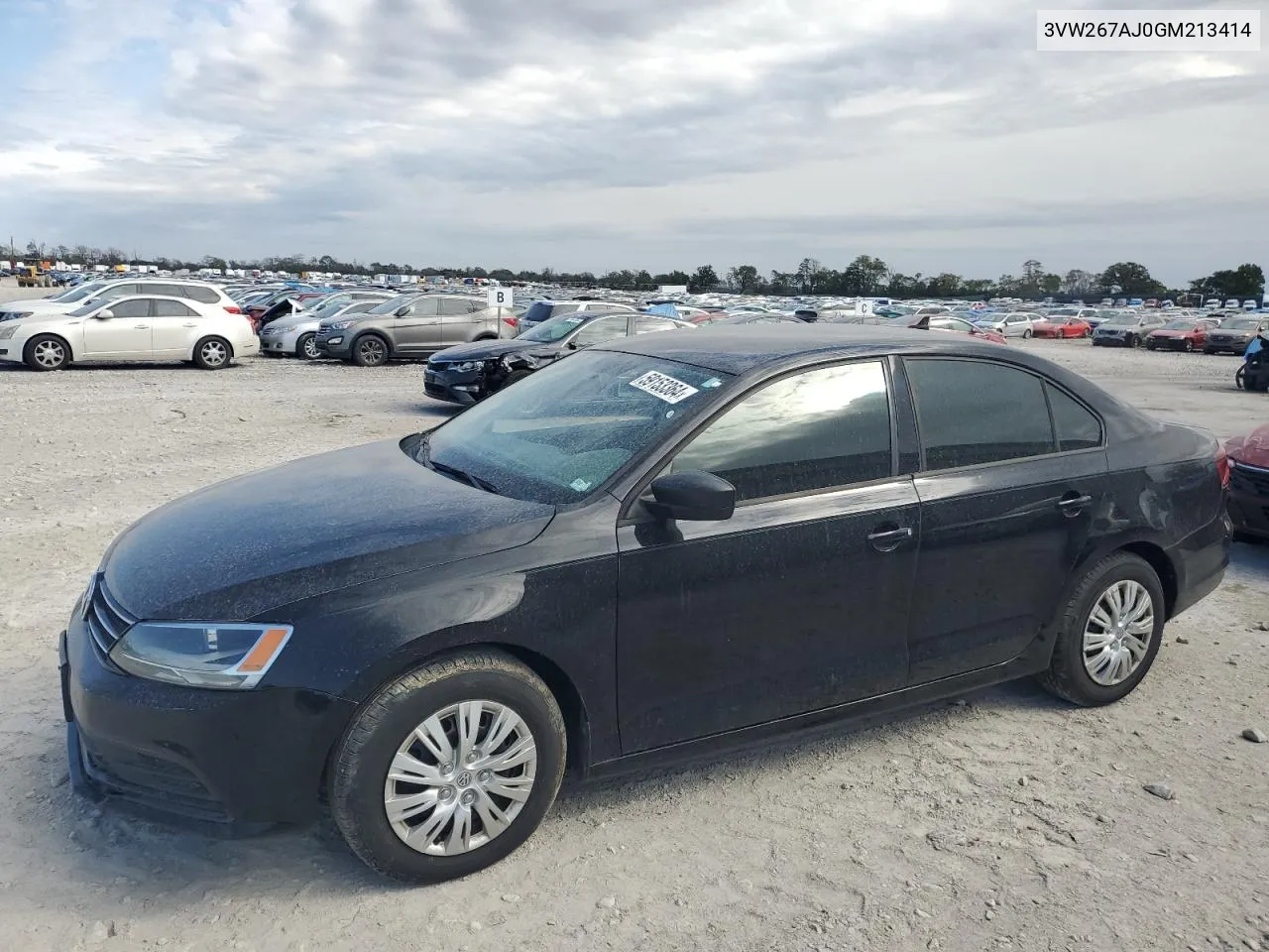 3VW267AJ0GM213414 2016 Volkswagen Jetta S