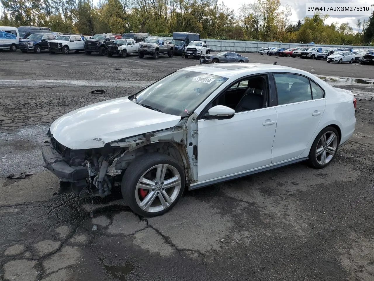 3VW4T7AJXGM275310 2016 Volkswagen Jetta Gli