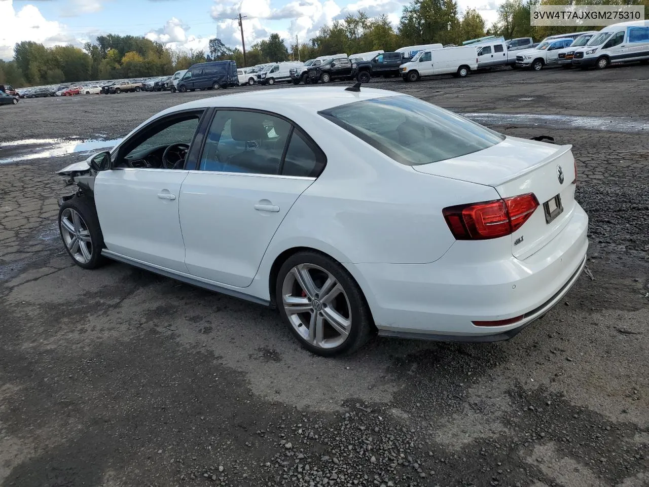 3VW4T7AJXGM275310 2016 Volkswagen Jetta Gli