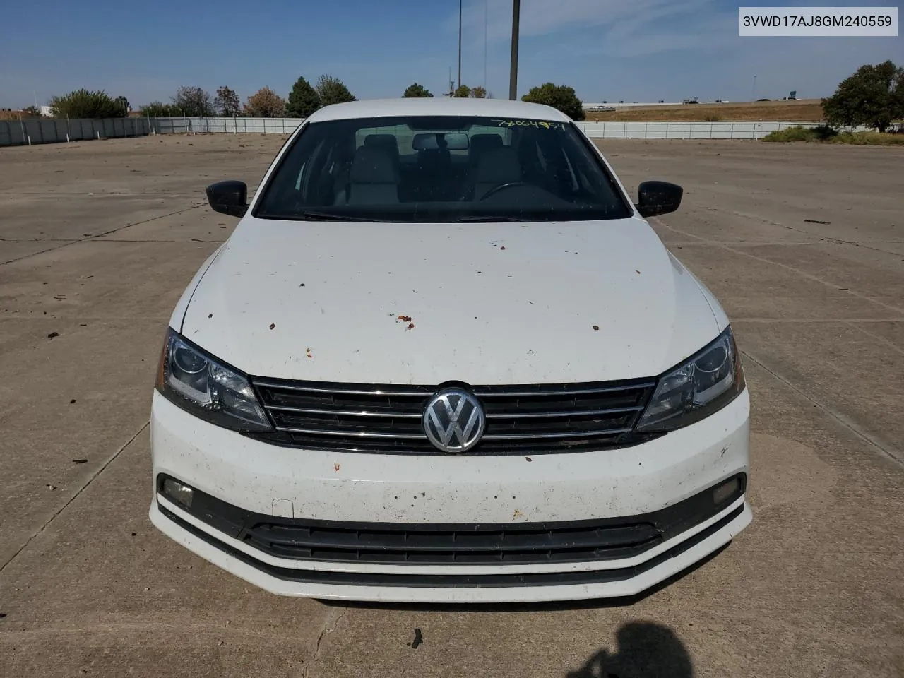 2016 Volkswagen Jetta Sport VIN: 3VWD17AJ8GM240559 Lot: 78064954