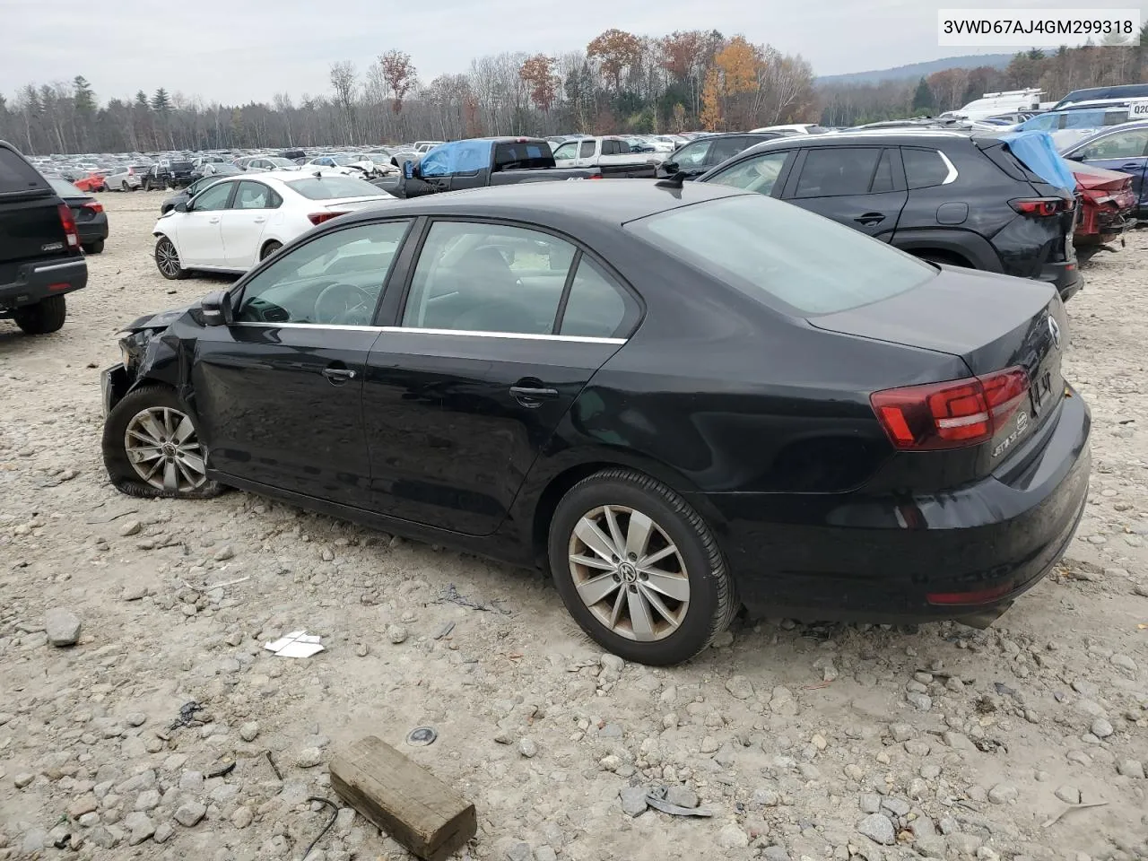 2016 Volkswagen Jetta Se VIN: 3VWD67AJ4GM299318 Lot: 78245974