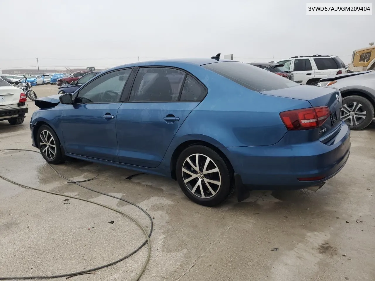 2016 Volkswagen Jetta Se VIN: 3VWD67AJ9GM209404 Lot: 78748594