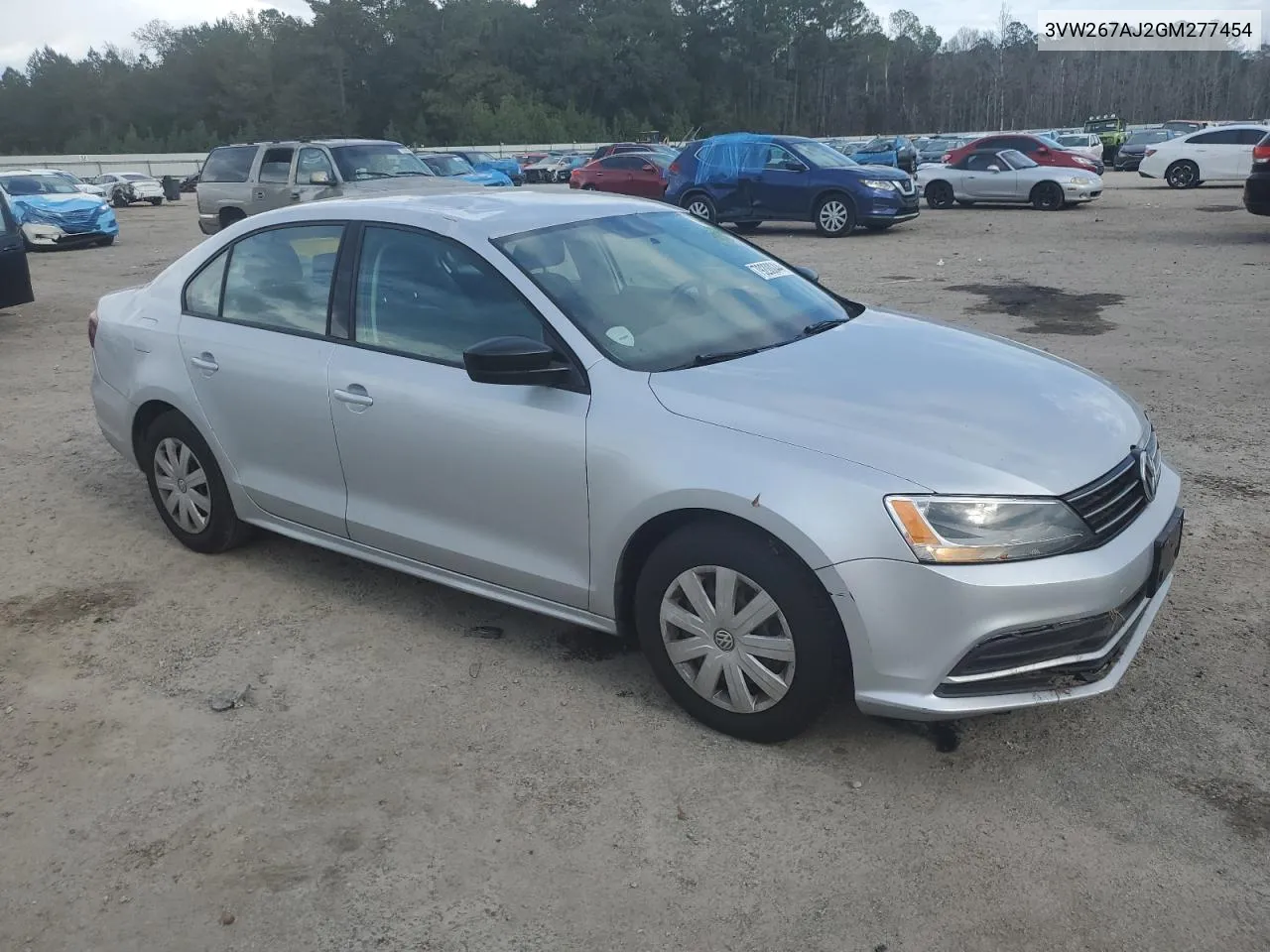 2016 Volkswagen Jetta S VIN: 3VW267AJ2GM277454 Lot: 79200044