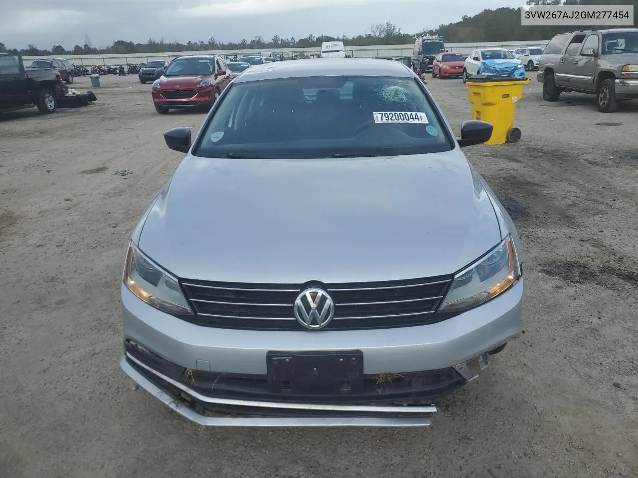 2016 Volkswagen Jetta S VIN: 3VW267AJ2GM277454 Lot: 79200044