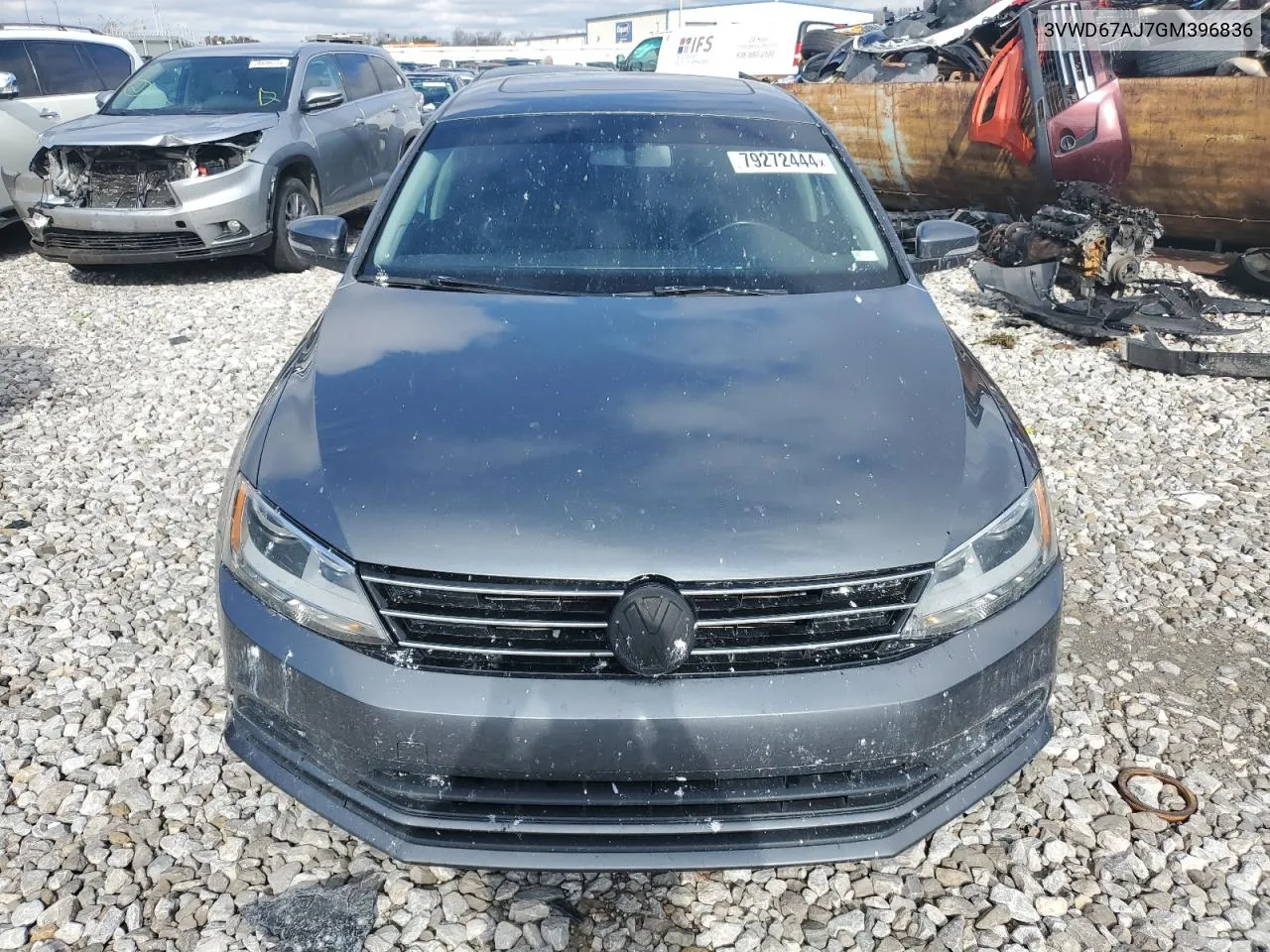 2016 Volkswagen Jetta Se VIN: 3VWD67AJ7GM396836 Lot: 79272444