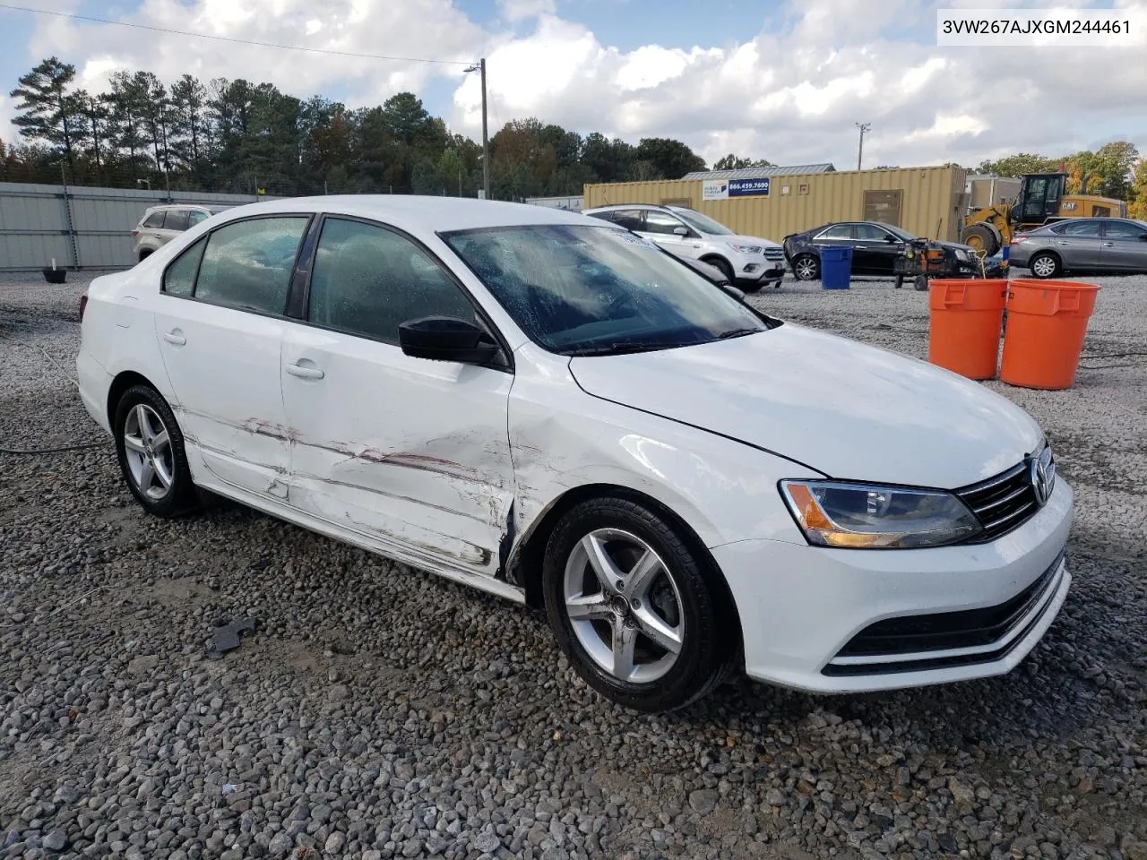 2016 Volkswagen Jetta S VIN: 3VW267AJXGM244461 Lot: 79497004