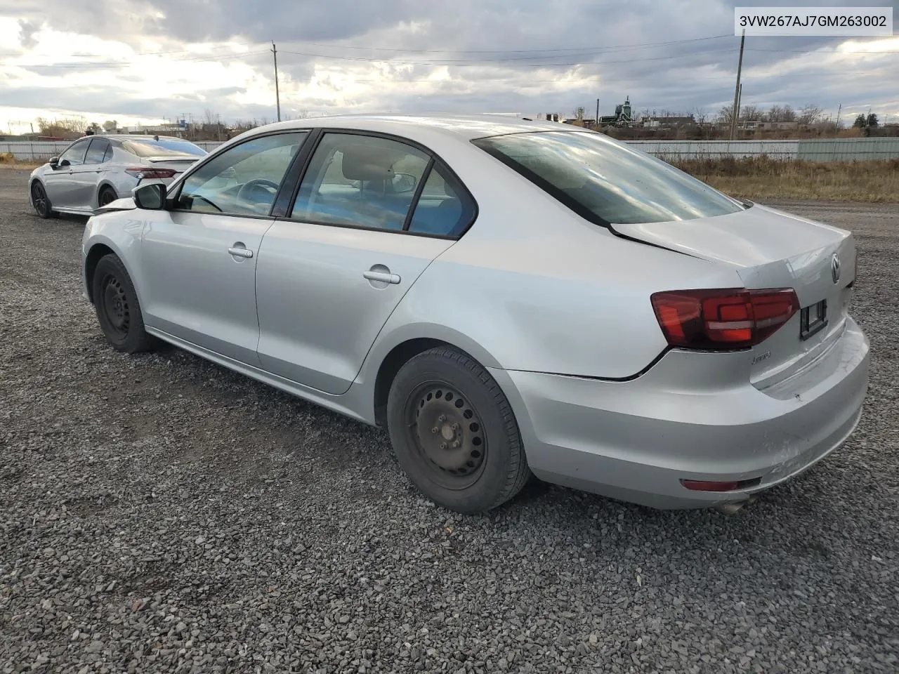 2016 Volkswagen Jetta S VIN: 3VW267AJ7GM263002 Lot: 79531744