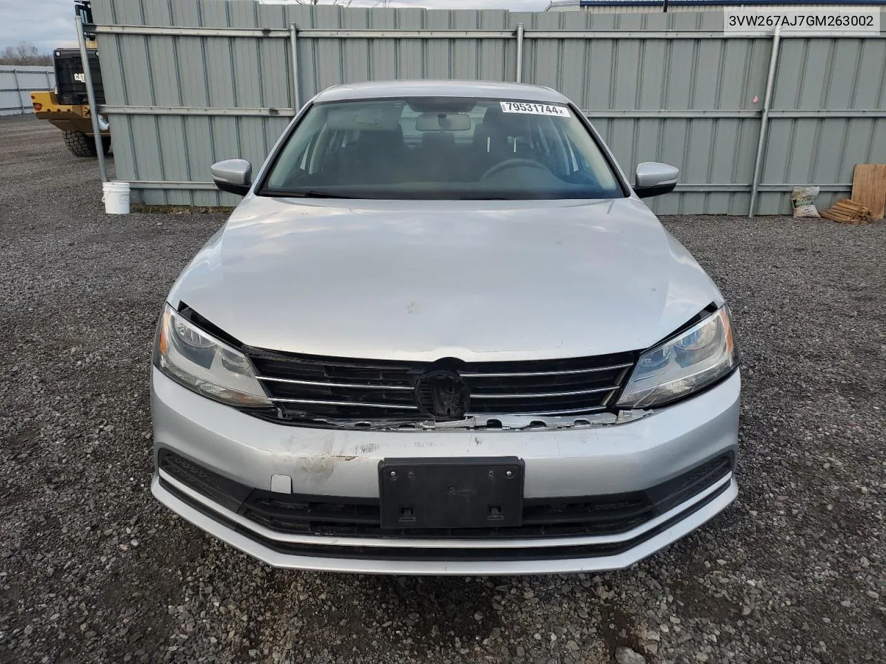 2016 Volkswagen Jetta S VIN: 3VW267AJ7GM263002 Lot: 79531744