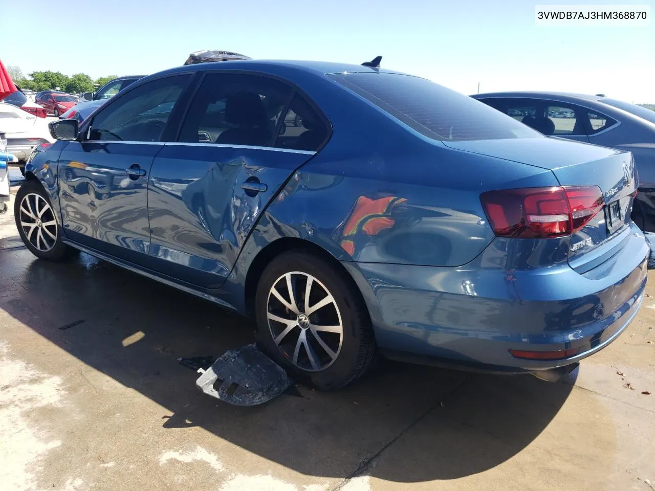 3VWDB7AJ3HM368870 2017 Volkswagen Jetta Se