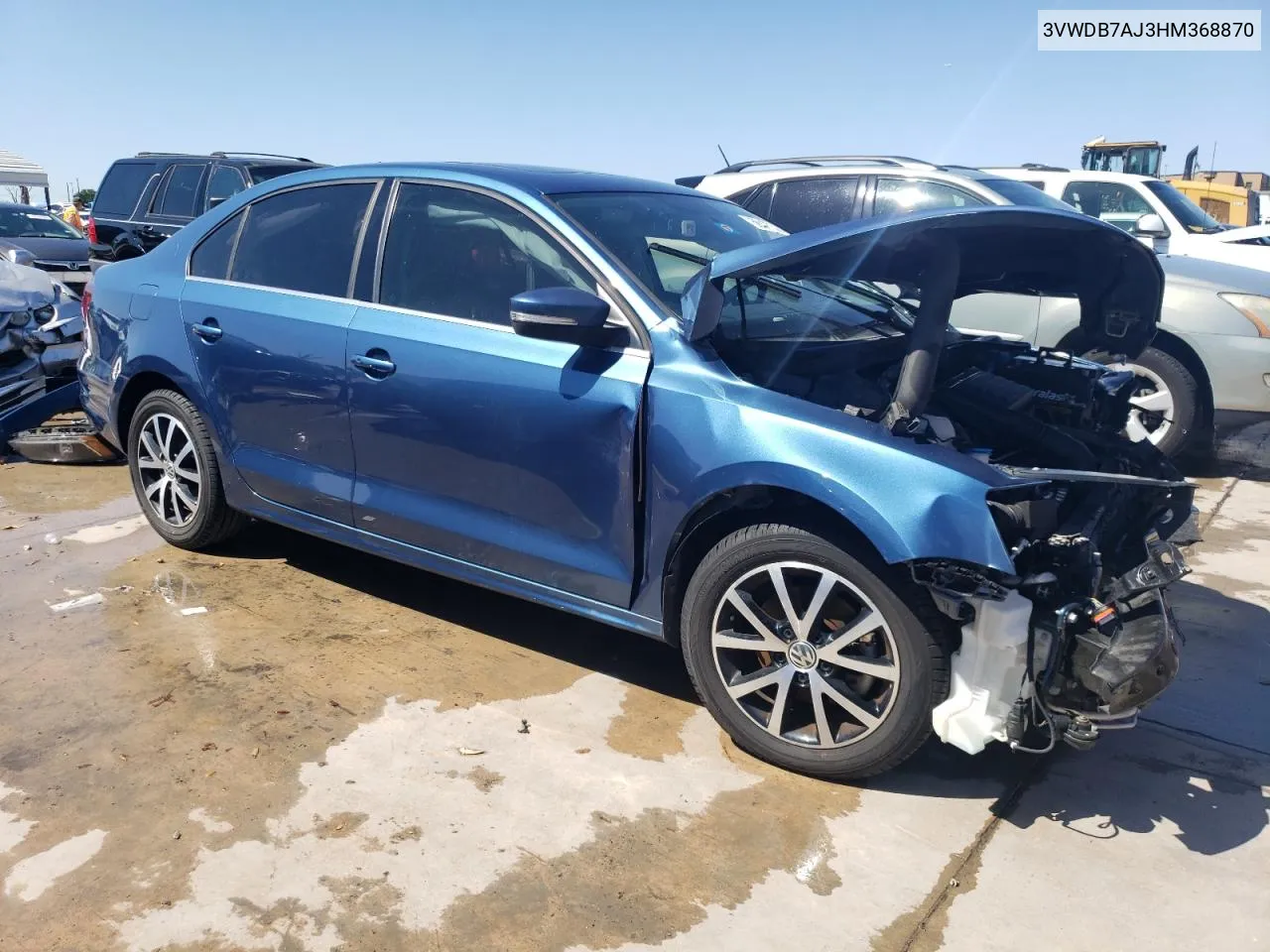 3VWDB7AJ3HM368870 2017 Volkswagen Jetta Se