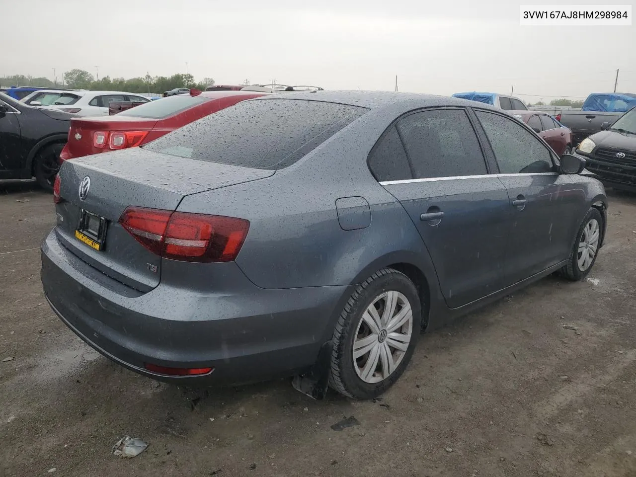 3VW167AJ8HM298984 2017 Volkswagen Jetta S