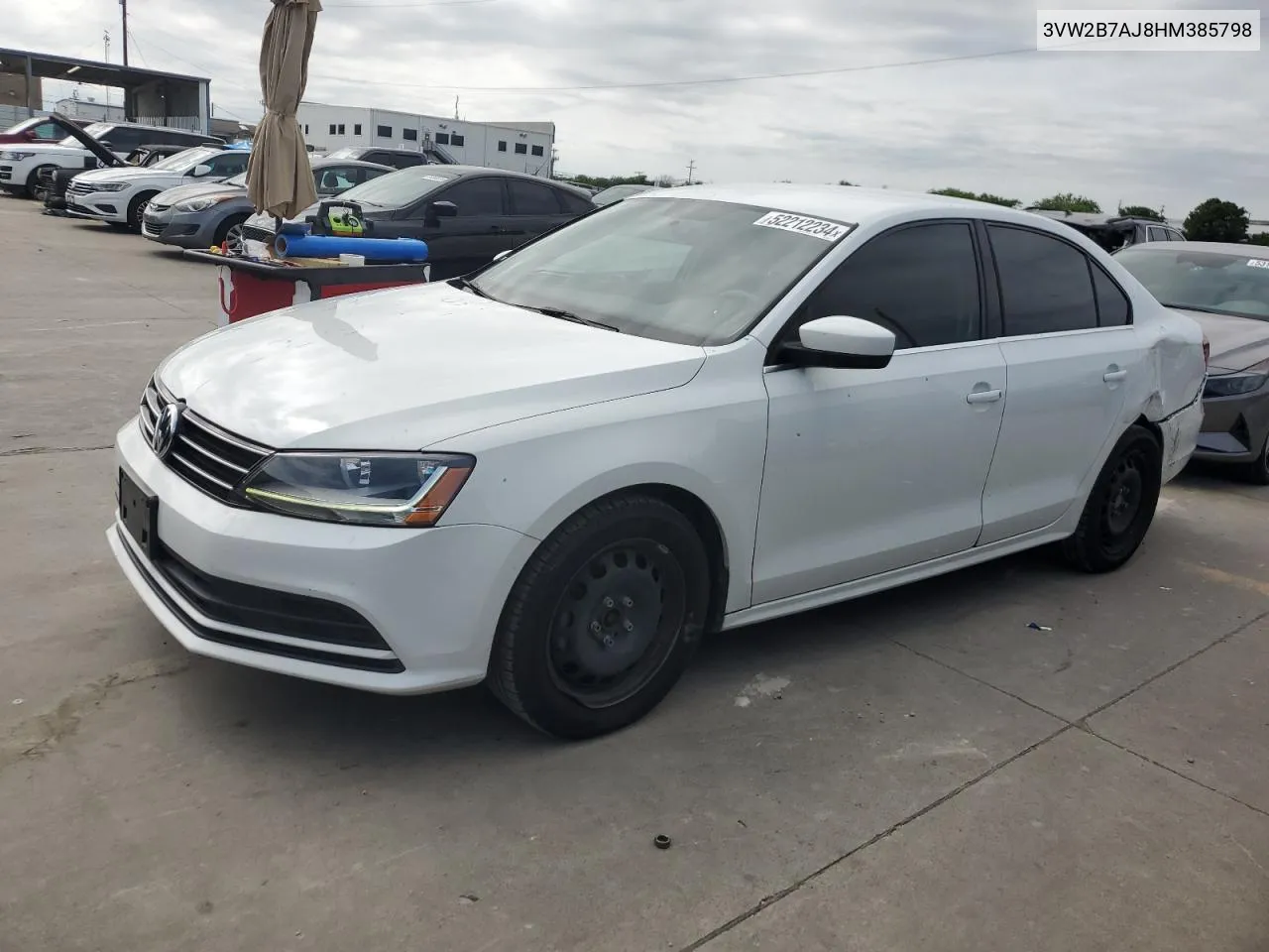 3VW2B7AJ8HM385798 2017 Volkswagen Jetta S