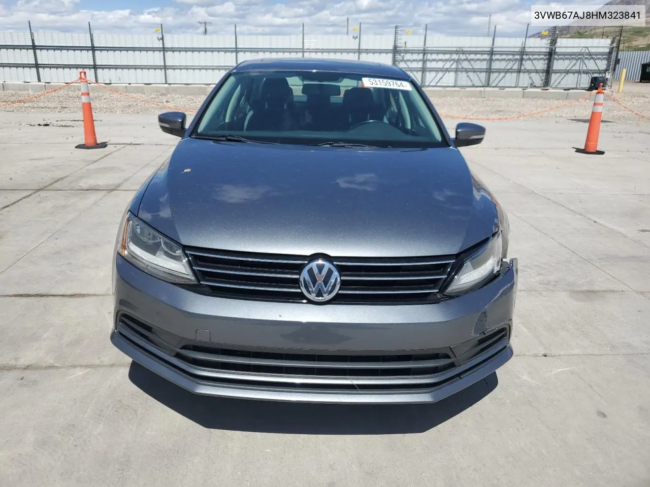 2017 Volkswagen Jetta Se VIN: 3VWB67AJ8HM323841 Lot: 53159764