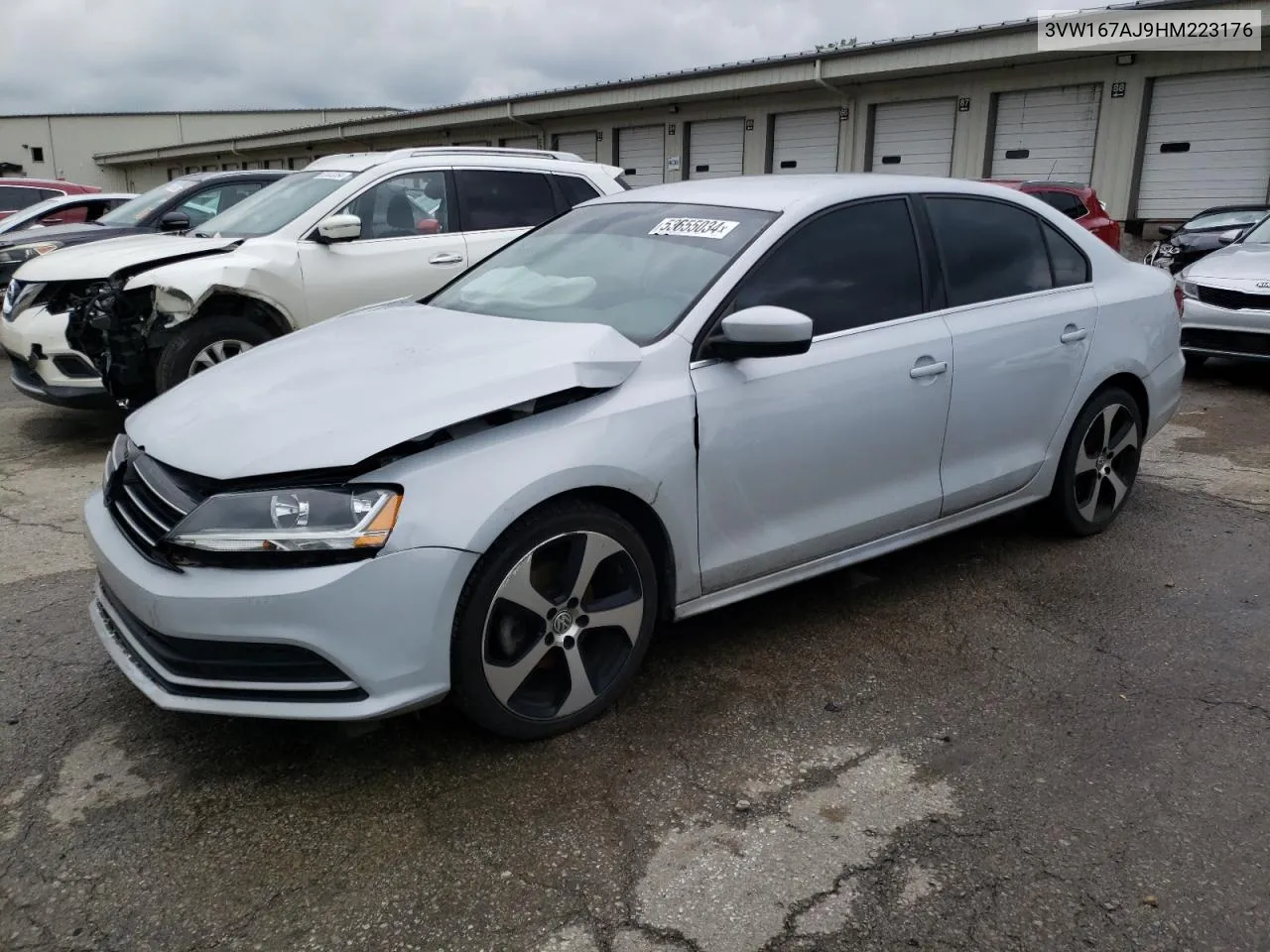 2017 Volkswagen Jetta S VIN: 3VW167AJ9HM223176 Lot: 53655034