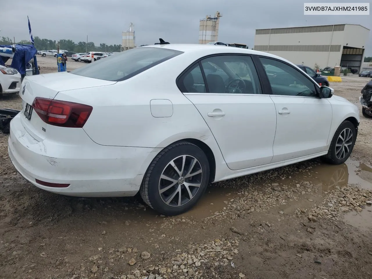 3VWDB7AJXHM241985 2017 Volkswagen Jetta Se