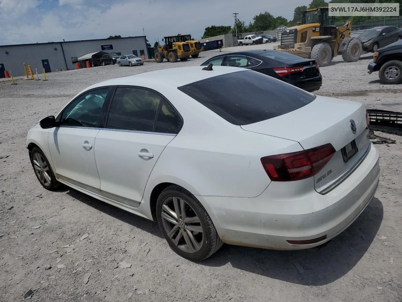 2017 Volkswagen Jetta Sel VIN: 3VWL17AJ6HM392224 Lot: 55764994