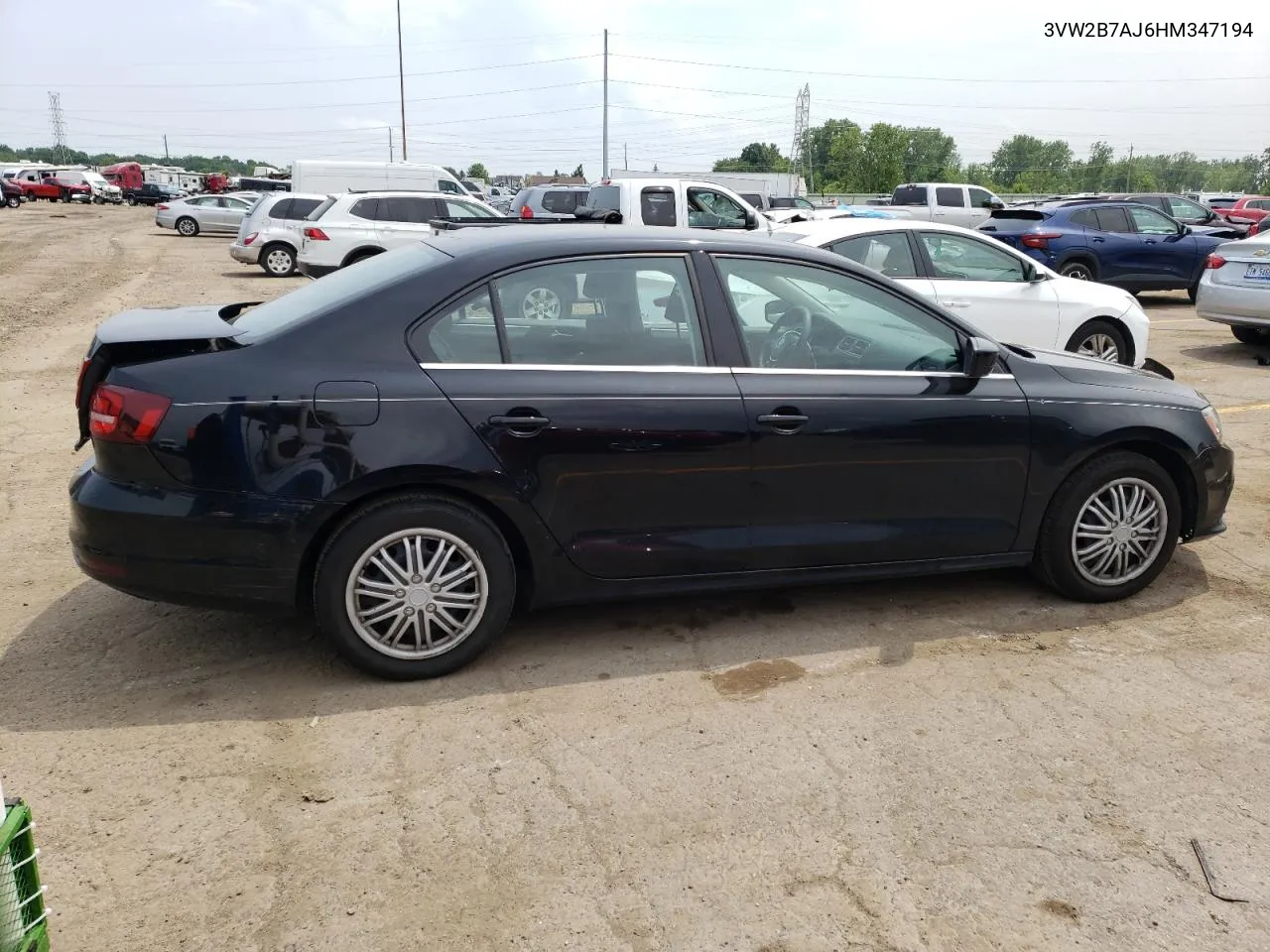 2017 Volkswagen Jetta S VIN: 3VW2B7AJ6HM347194 Lot: 56997954