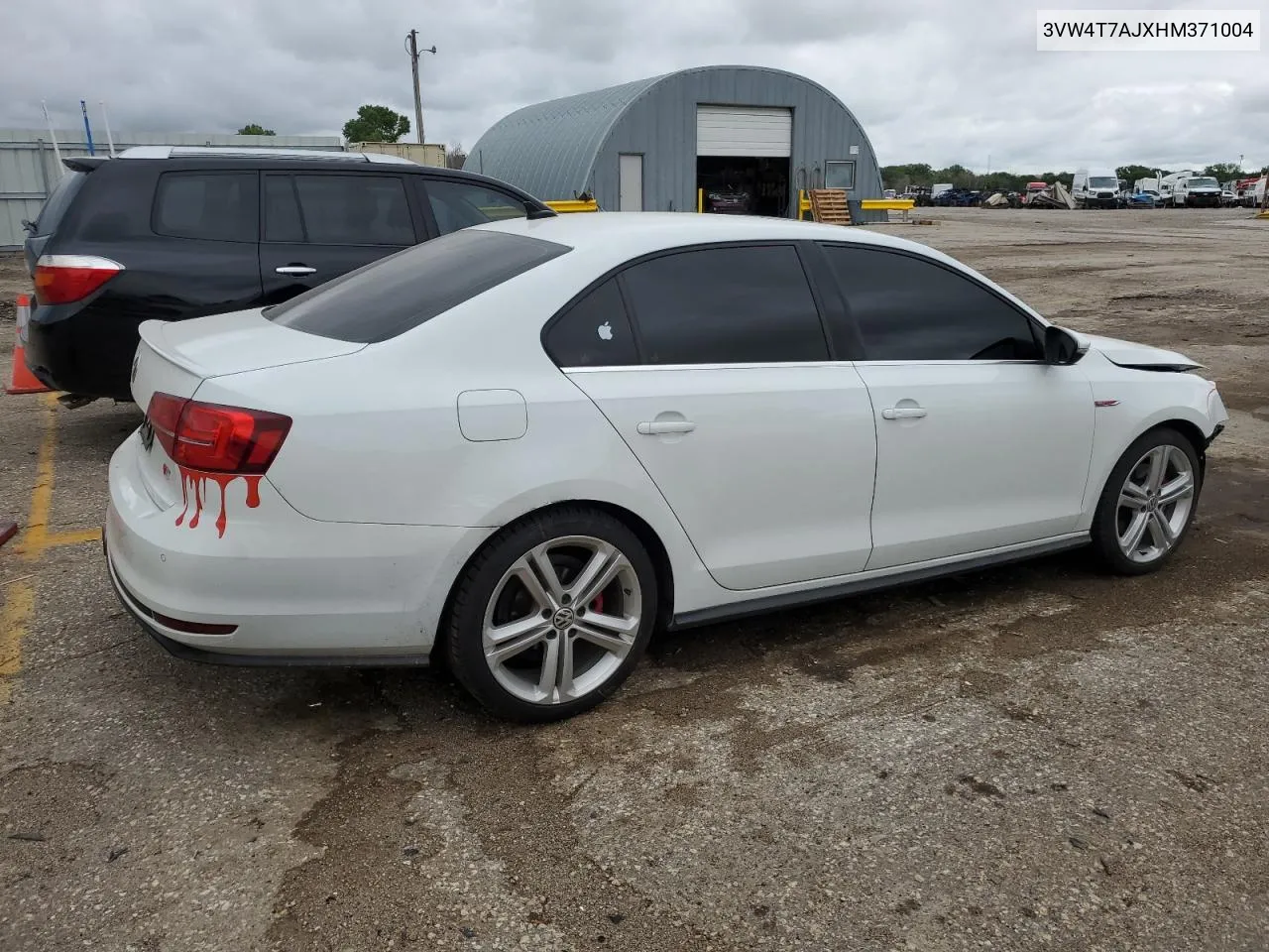 2017 Volkswagen Jetta Gli VIN: 3VW4T7AJXHM371004 Lot: 58197914