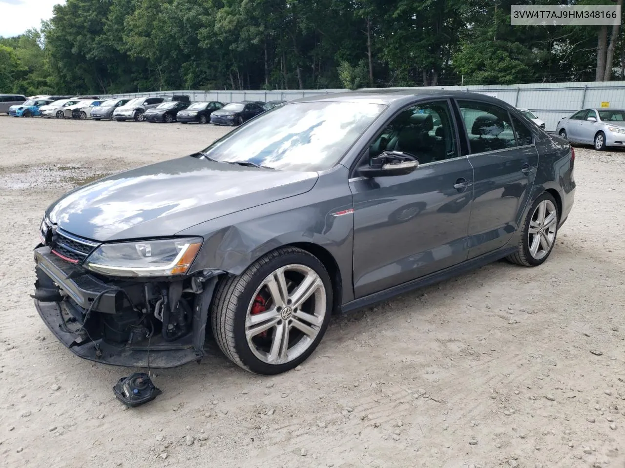 2017 Volkswagen Jetta Gli VIN: 3VW4T7AJ9HM348166 Lot: 58254444