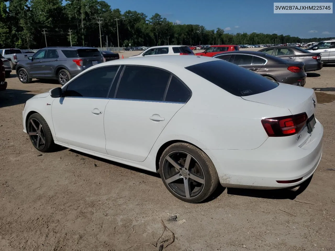 2017 Volkswagen Jetta S VIN: 3VW2B7AJXHM225745 Lot: 59928184