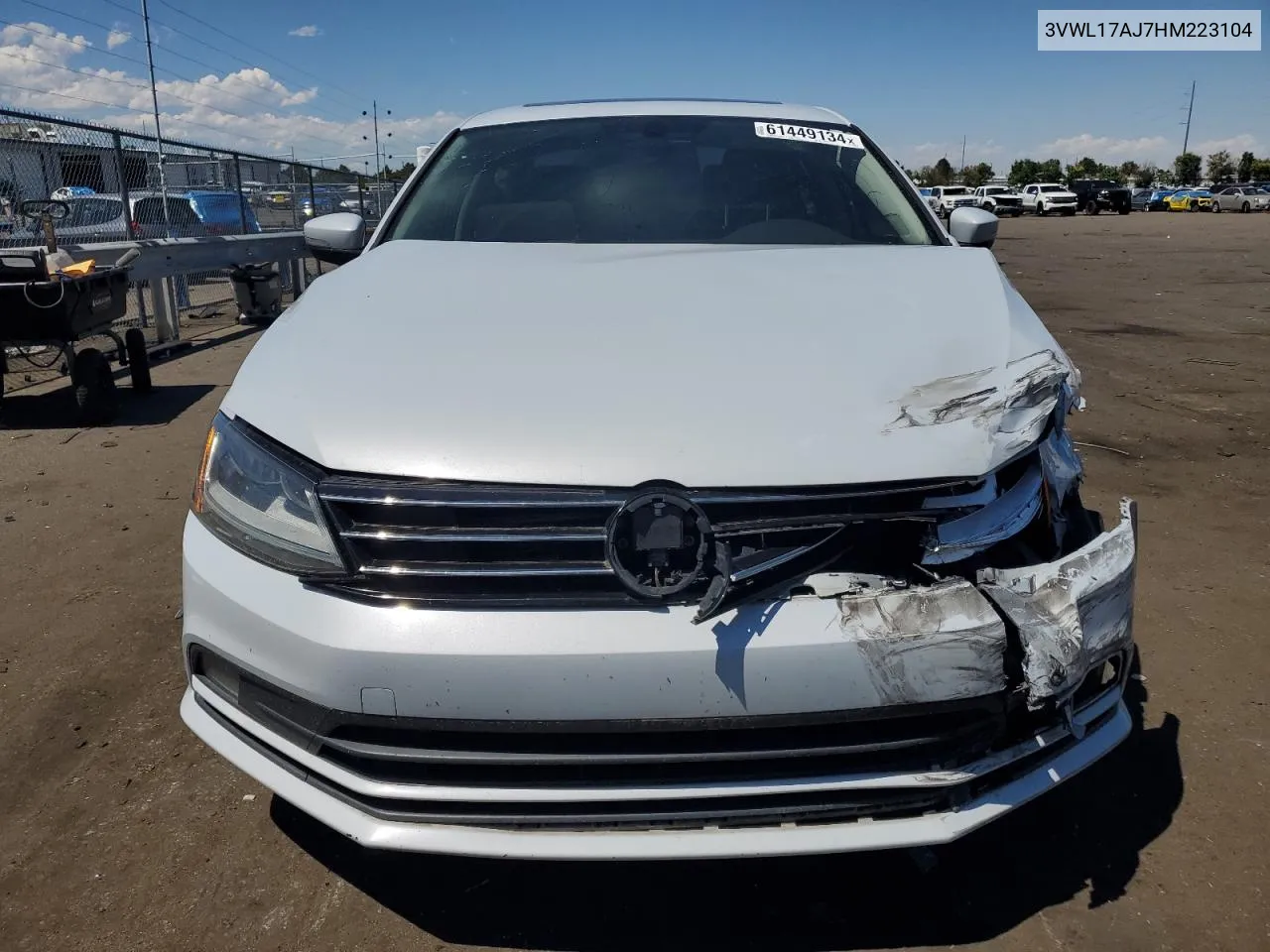 3VWL17AJ7HM223104 2017 Volkswagen Jetta Sel