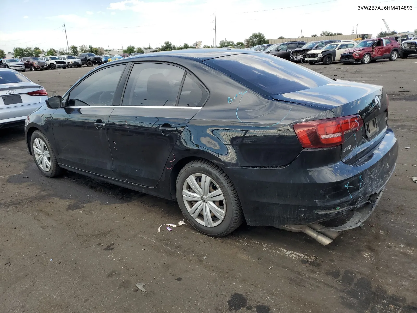 3VW2B7AJ6HM414893 2017 Volkswagen Jetta S