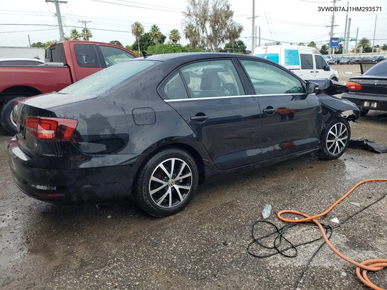 2017 Volkswagen Jetta Se VIN: 3VWDB7AJ1HM293571 Lot: 62288464