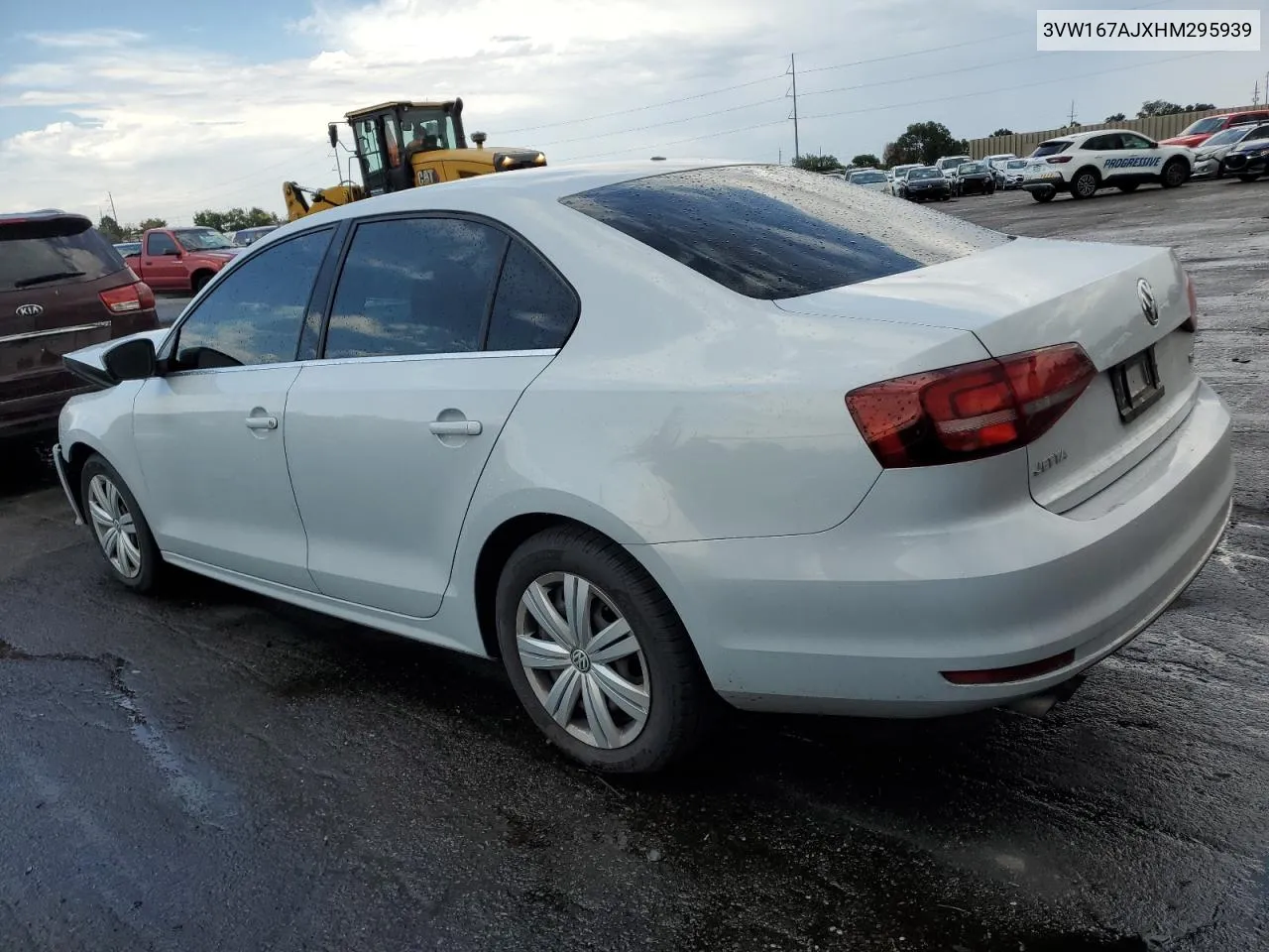 2017 Volkswagen Jetta S VIN: 3VW167AJXHM295939 Lot: 63201184