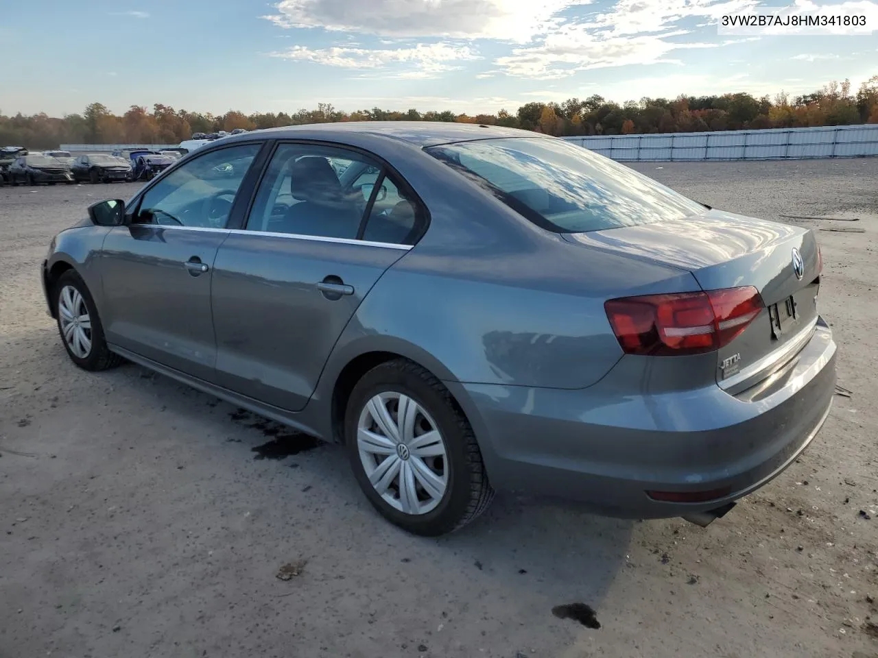 2017 Volkswagen Jetta S VIN: 3VW2B7AJ8HM341803 Lot: 63495944