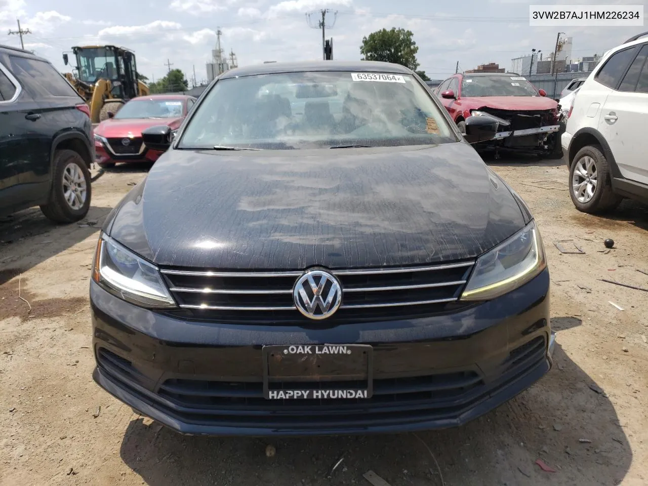 2017 Volkswagen Jetta S VIN: 3VW2B7AJ1HM226234 Lot: 63537064