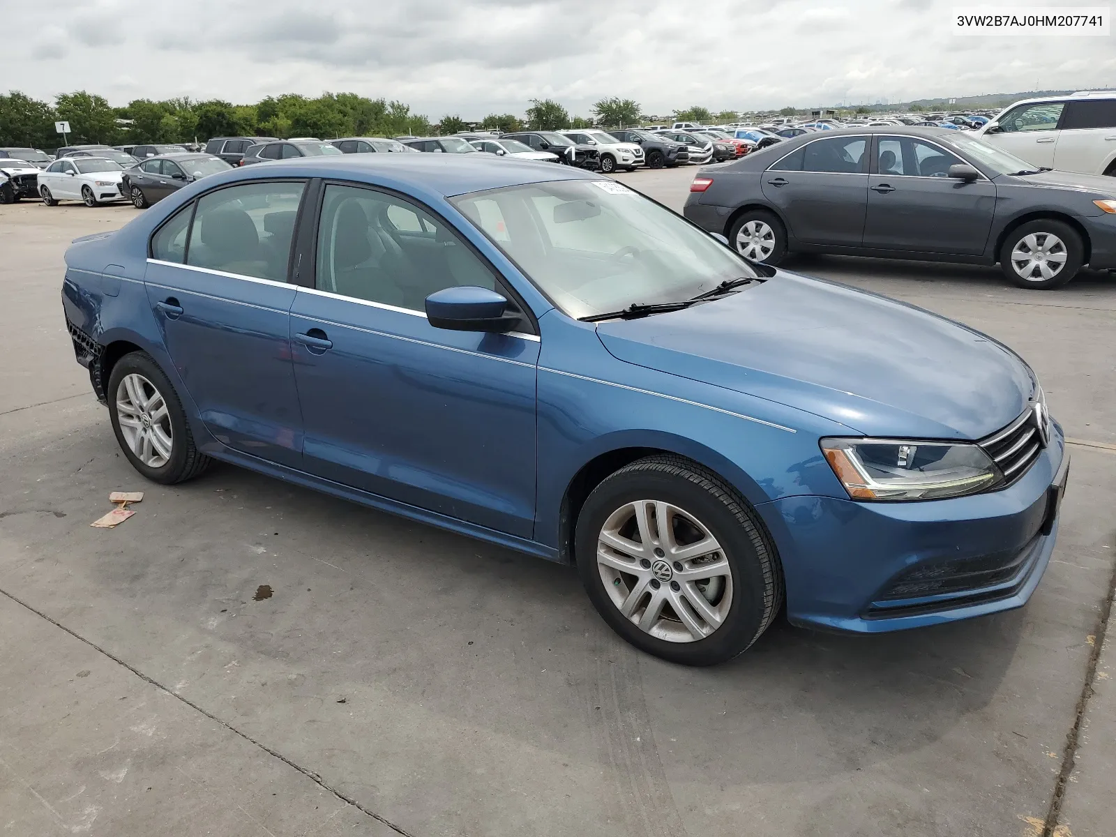 3VW2B7AJ0HM207741 2017 Volkswagen Jetta S