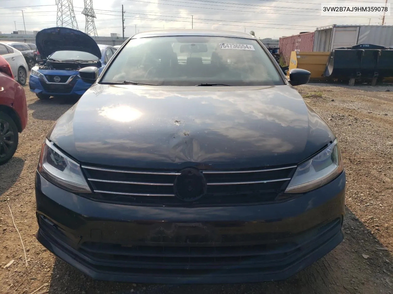 3VW2B7AJ9HM359078 2017 Volkswagen Jetta S