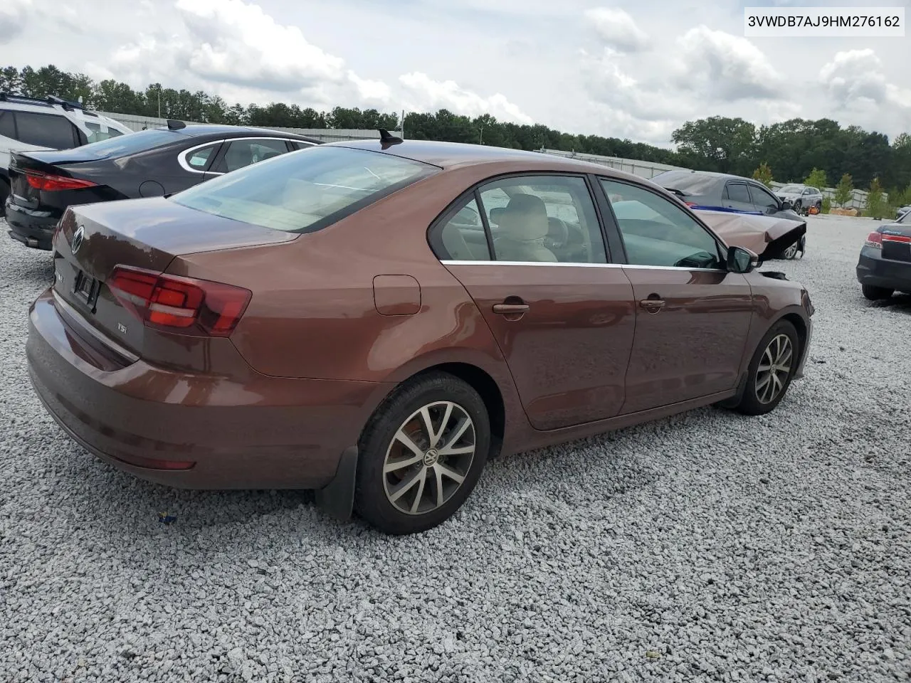 3VWDB7AJ9HM276162 2017 Volkswagen Jetta Se