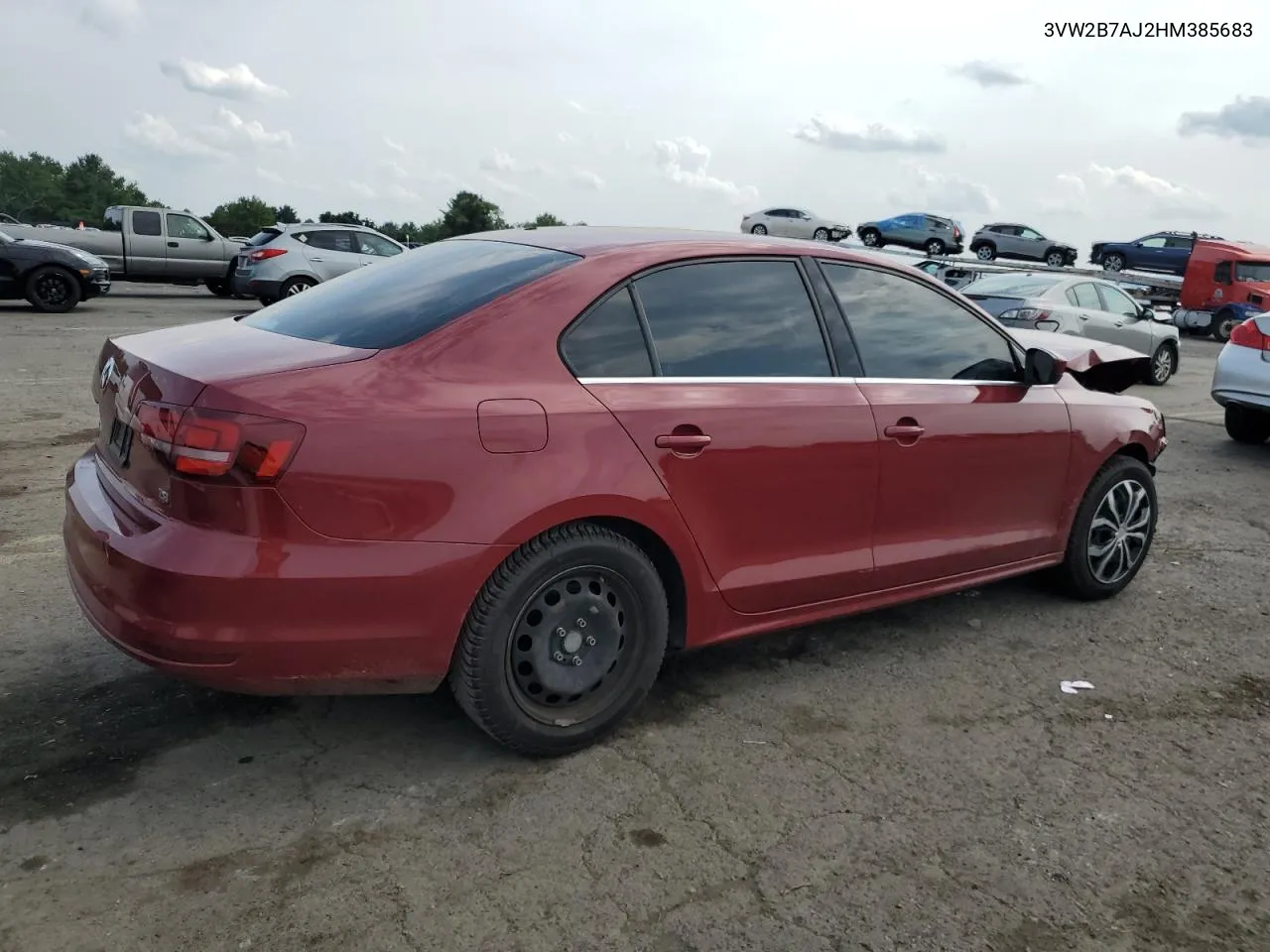 2017 Volkswagen Jetta S VIN: 3VW2B7AJ2HM385683 Lot: 65268054