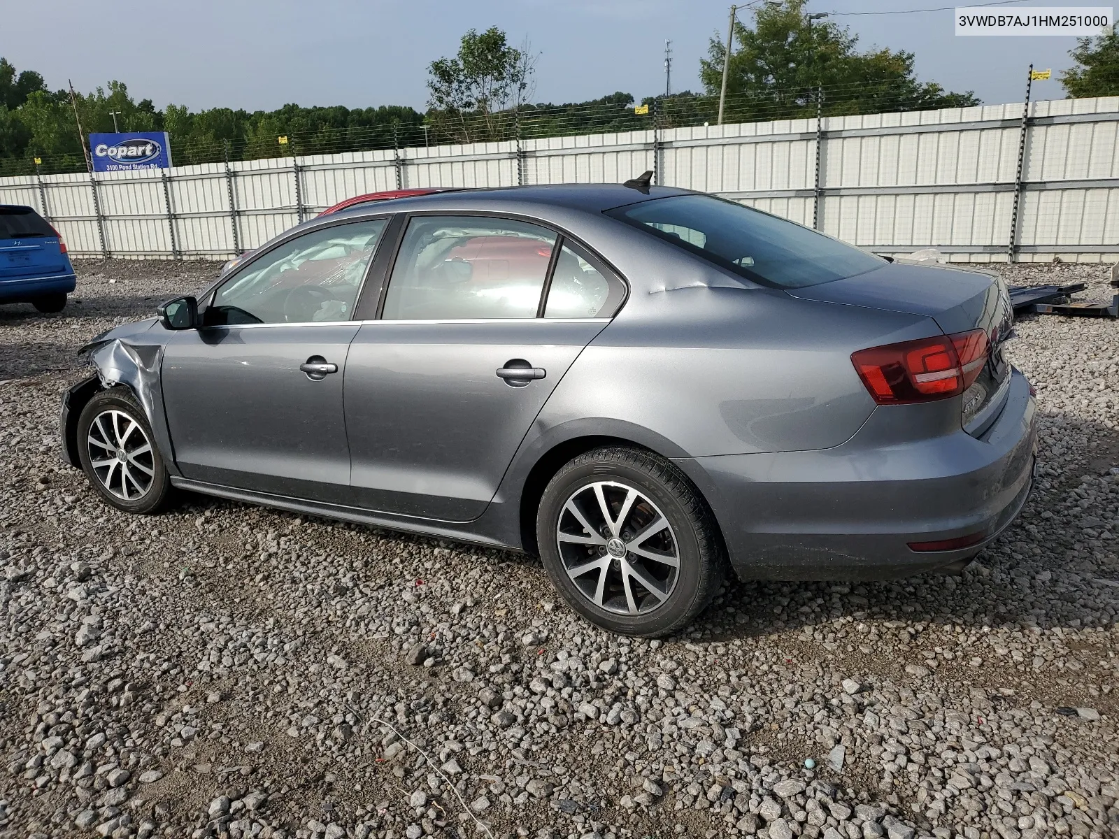 3VWDB7AJ1HM251000 2017 Volkswagen Jetta Se