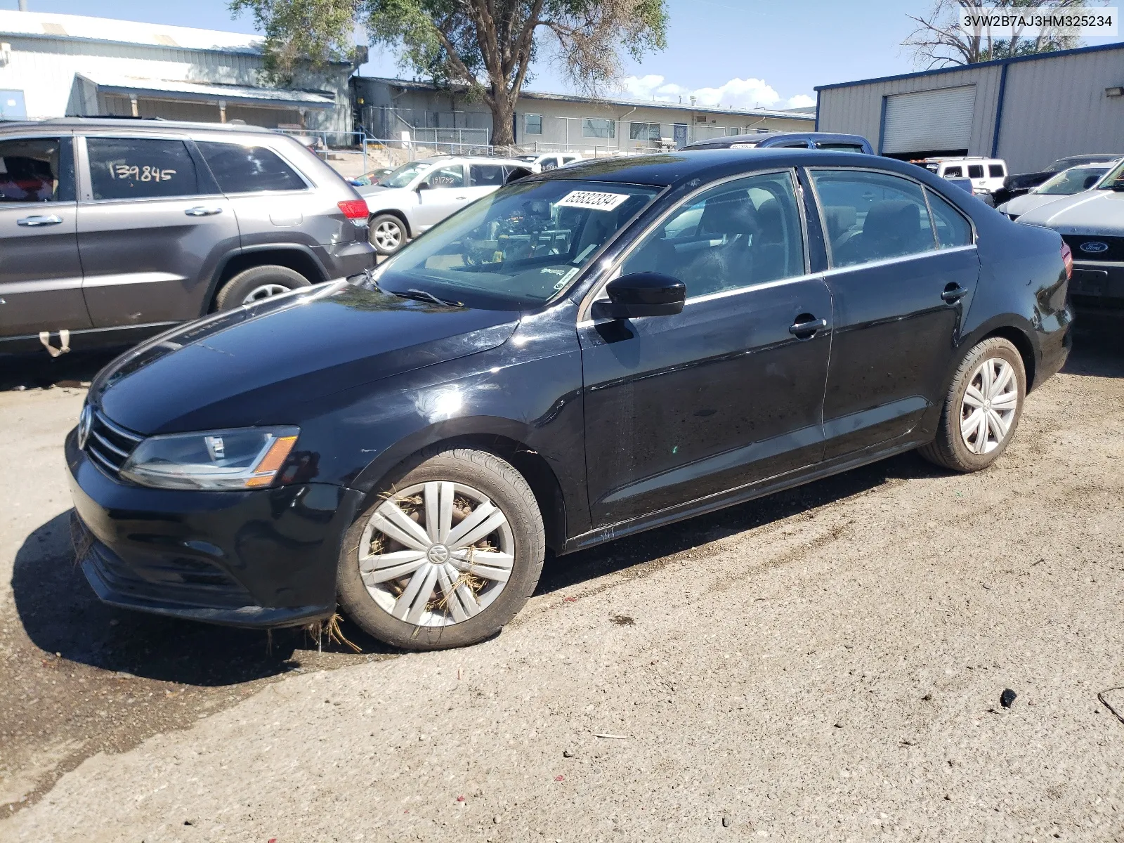 2017 Volkswagen Jetta S VIN: 3VW2B7AJ3HM325234 Lot: 65832334