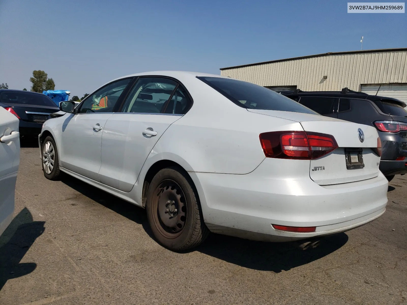 2017 Volkswagen Jetta S VIN: 3VW2B7AJ9HM259689 Lot: 66349534