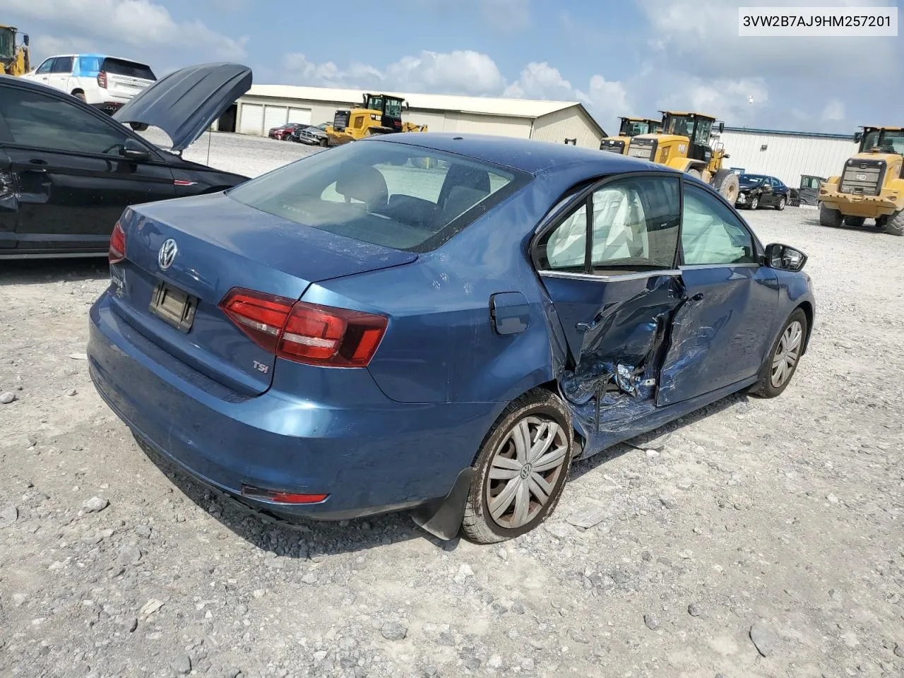 2017 Volkswagen Jetta S VIN: 3VW2B7AJ9HM257201 Lot: 66696944