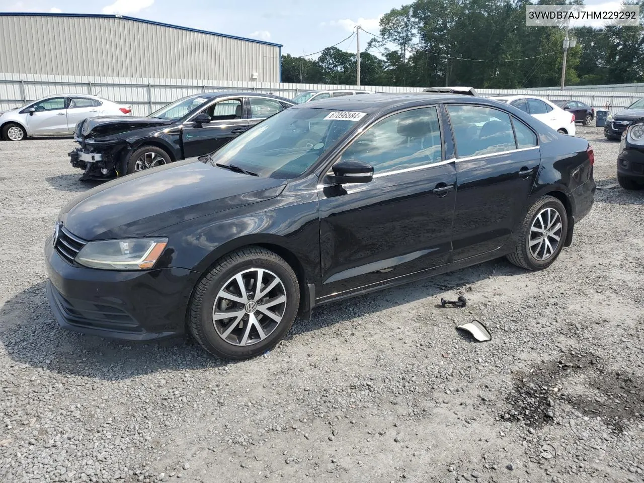 3VWDB7AJ7HM229292 2017 Volkswagen Jetta Se