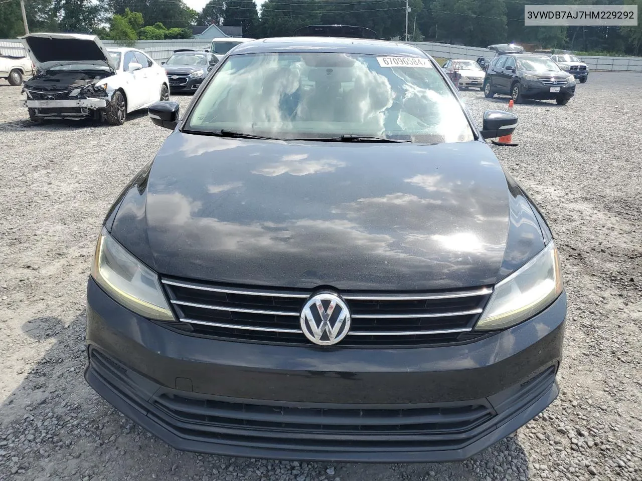 2017 Volkswagen Jetta Se VIN: 3VWDB7AJ7HM229292 Lot: 67096584