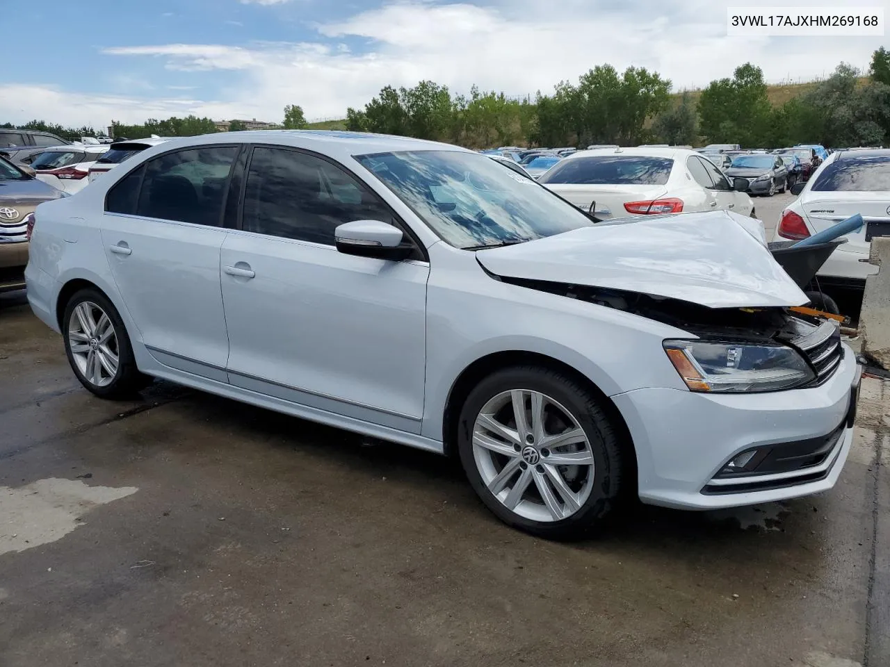 2017 Volkswagen Jetta Sel VIN: 3VWL17AJXHM269168 Lot: 67341064