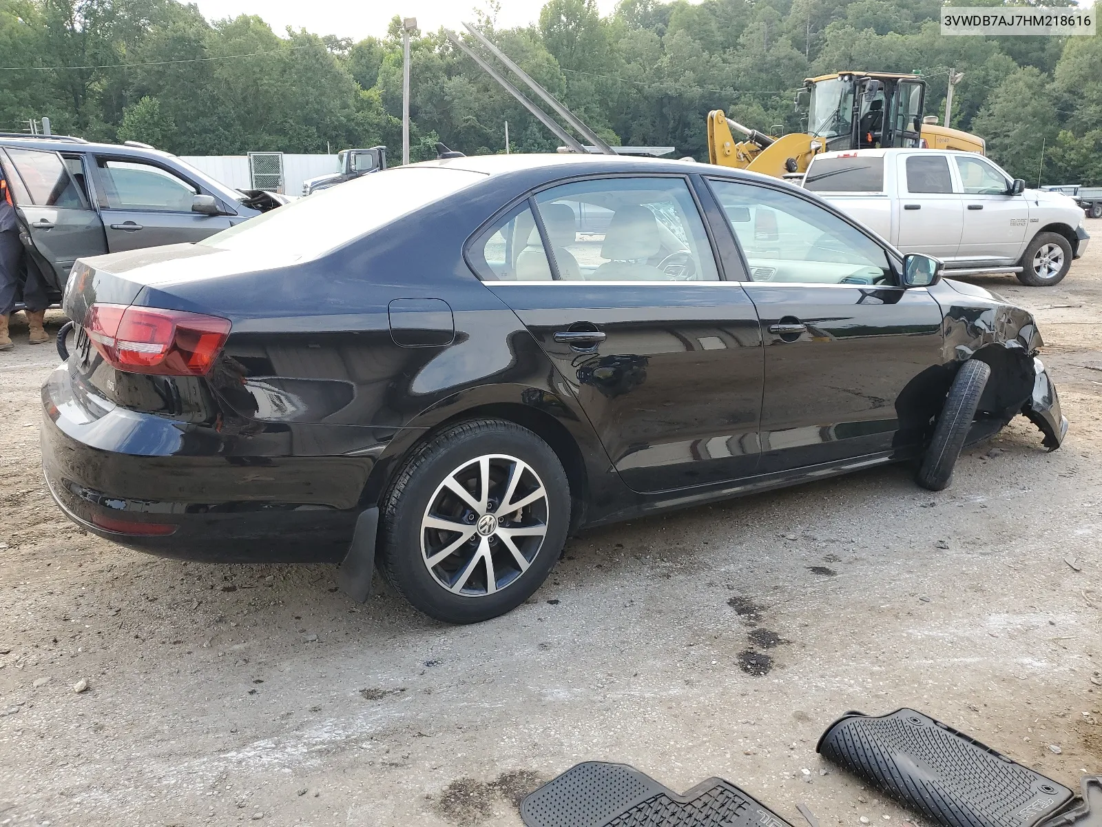 3VWDB7AJ7HM218616 2017 Volkswagen Jetta Se