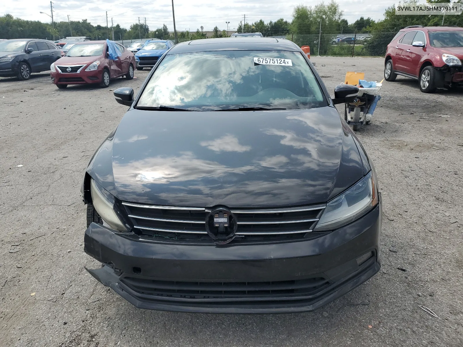 3VWL17AJ5HM379111 2017 Volkswagen Jetta Sel