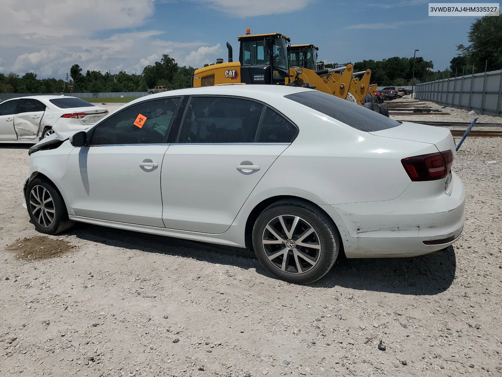 2017 Volkswagen Jetta Se VIN: 3VWDB7AJ4HM335327 Lot: 67662304