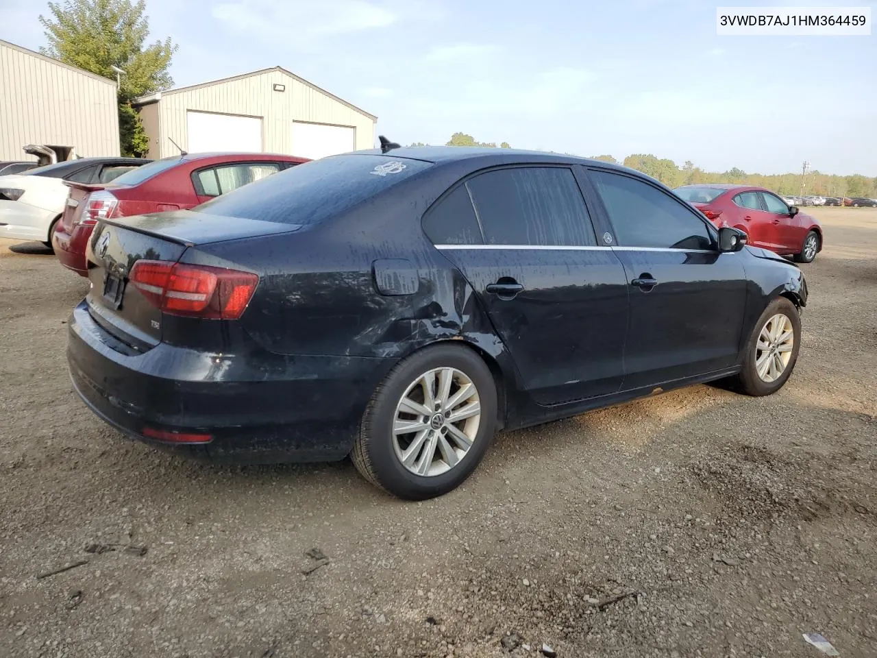 2017 Volkswagen Jetta Se VIN: 3VWDB7AJ1HM364459 Lot: 67741784