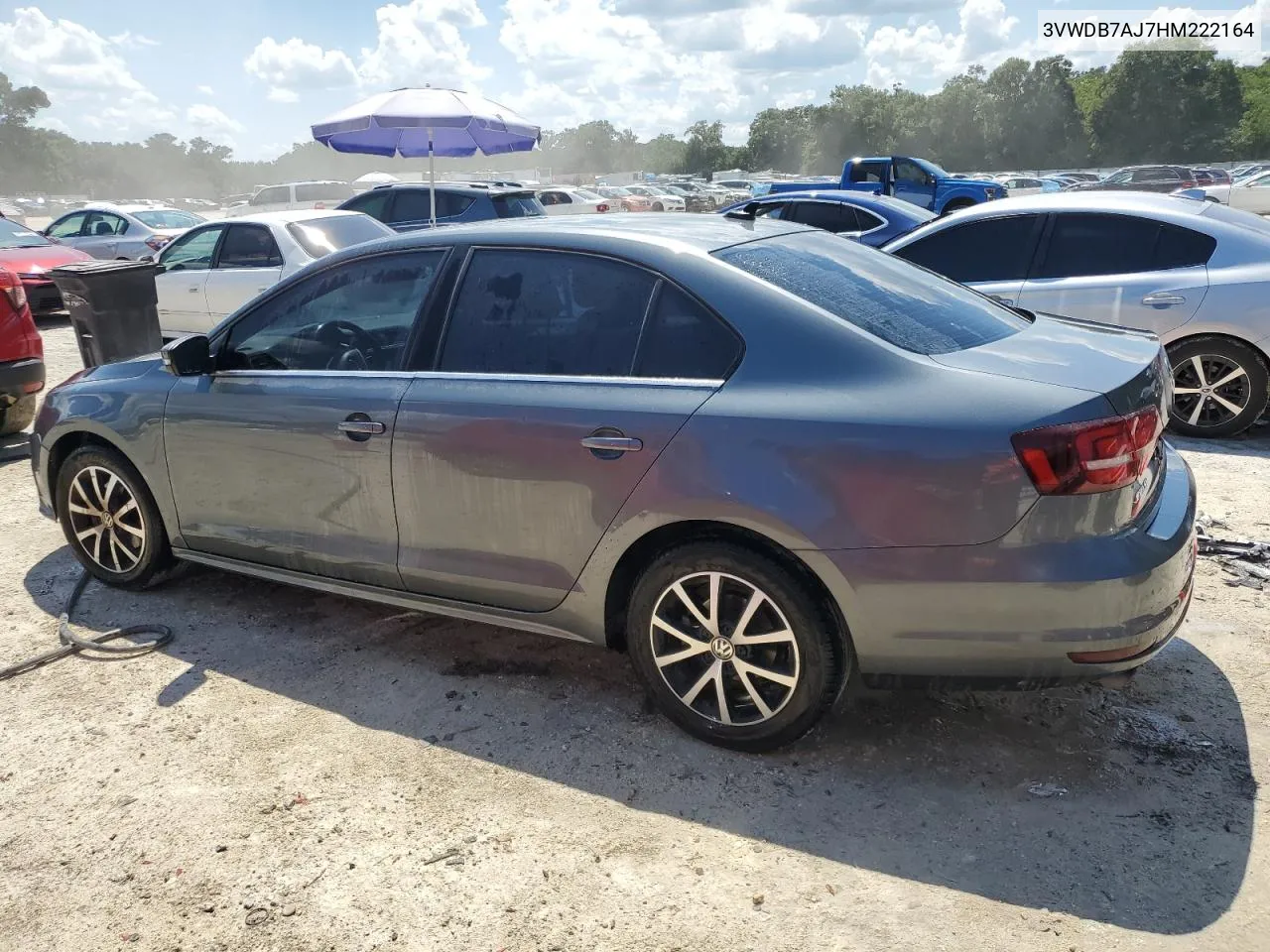 2017 Volkswagen Jetta Se VIN: 3VWDB7AJ7HM222164 Lot: 68102144